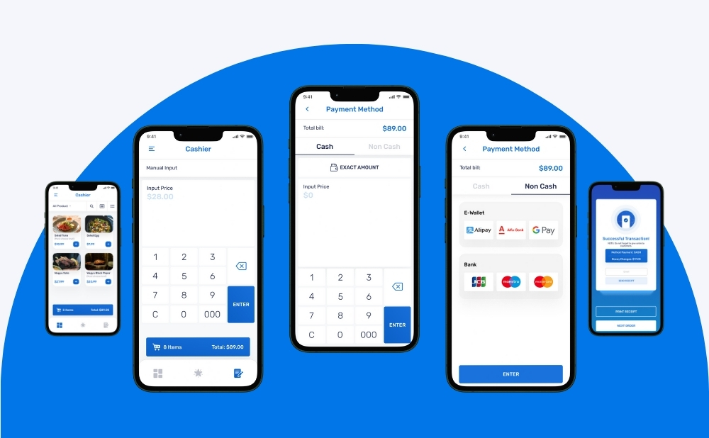 Cashier POS Mobile App - Mobile Point of Sale Solution